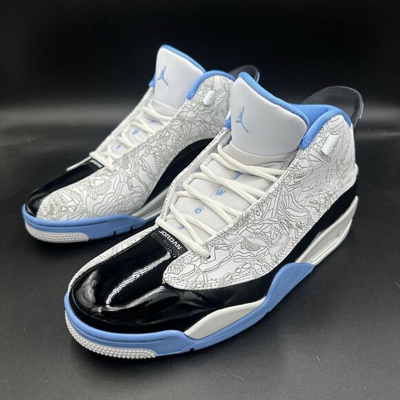 Nike Air Jordan Dub Zero White Legend Blue 311046-114 Men’s Size 11 - Picture 4 of 8